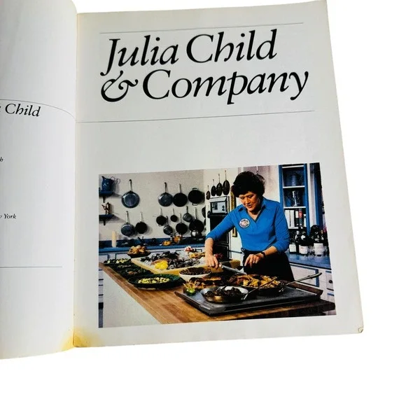 Julia Child‎ Cookbooks: The Way To Cook & Company Vintage 1989 Hardcover Set - Picture 10 of 13